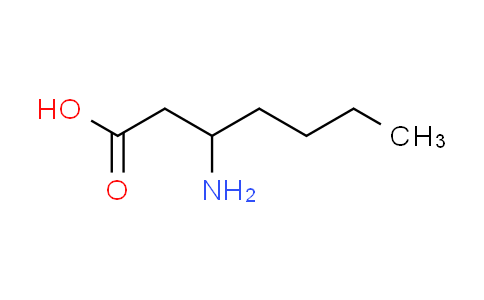 CAS No. 104883-48-9, 3-aminoheptanoic acid