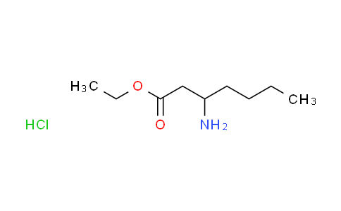 CAS No. 945419-80-7, ethyl 3-aminoheptanoate hydrochloride
