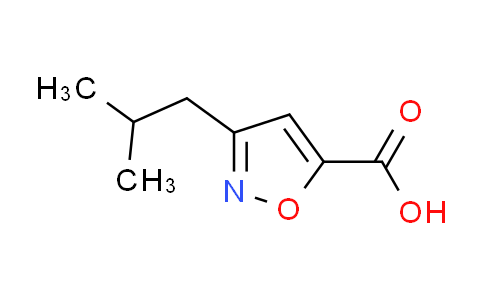 CAS No. 910321-93-6, 3-isobutylisoxazole-5-carboxylic acid