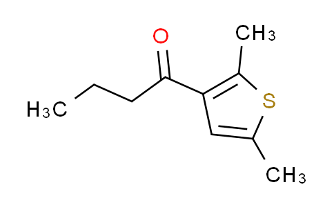 CAS No. 500891-66-7, 1-(2,5-dimethyl-3-thienyl)butan-1-one