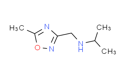 CAS No. 915924-63-9, N-[(5-methyl-1,2,4-oxadiazol-3-yl)methyl]propan-2-amine