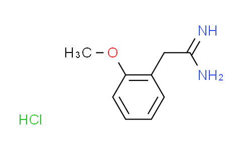 CAS No. 1029718-90-8, 2-(2-methoxyphenyl)ethanimidamide hydrochloride