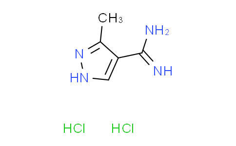 3-methyl-1H-pyrazole-4-carboximidamide dihydrochloride