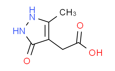 CAS No. 915919-78-7, (5-methyl-3-oxo-2,3-dihydro-1H-pyrazol-4-yl)acetic acid