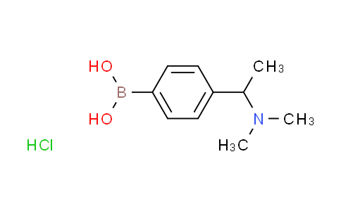 CAS No. 1704069-14-6, {4-[1-(dimethylamino)ethyl]phenyl}boronic acid hydrochloride