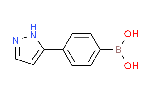 CAS No. 1174304-73-4, [4-(1H-pyrazol-5-yl)phenyl]boronic acid