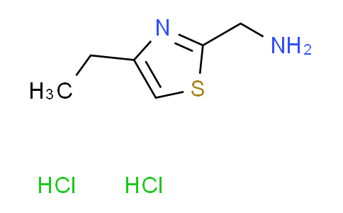 CAS No. 1262771-85-6, [(4-ethyl-1,3-thiazol-2-yl)methyl]amine dihydrochloride