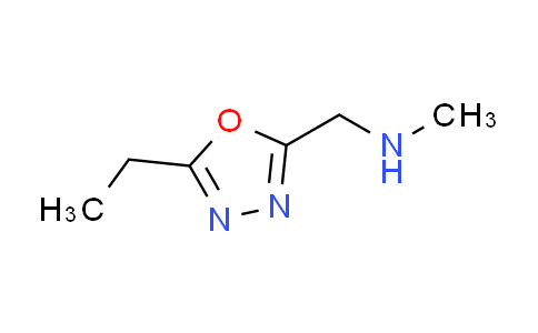 CAS No. 915920-74-0, 1-(5-ethyl-1,3,4-oxadiazol-2-yl)-N-methylmethanamine