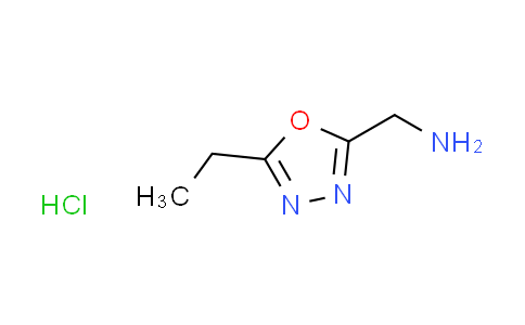 CAS No. 1158227-60-1, [(5-ethyl-1,3,4-oxadiazol-2-yl)methyl]amine hydrochloride