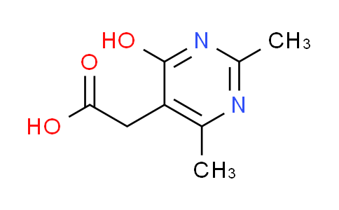 CAS No. 5536-40-3, (4-hydroxy-2,6-dimethylpyrimidin-5-yl)acetic acid