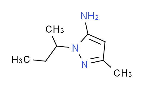 CAS No. 90206-23-8, 1-sec-butyl-3-methyl-1H-pyrazol-5-amine
