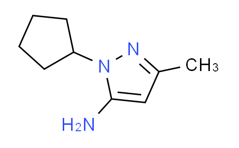 CAS No. 30241-37-3, 1-cyclopentyl-3-methyl-1H-pyrazol-5-amine