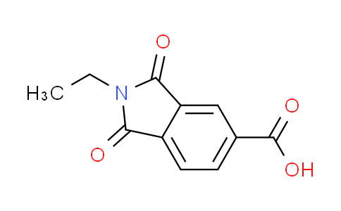 CAS No. 137247-85-9, 2-ethyl-1,3-dioxoisoindoline-5-carboxylic acid