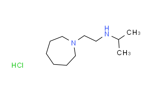CAS No. 1269052-90-5, N-[2-(1-azepanyl)ethyl]-2-propanamine hydrochloride
