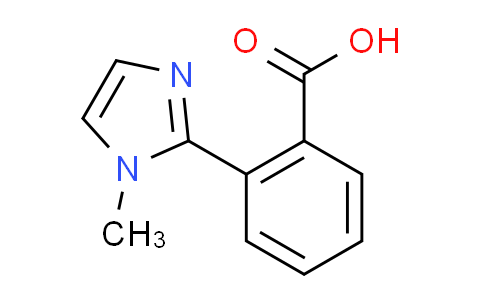 CAS No. 915922-05-3, 2-(1-methyl-1H-imidazol-2-yl)benzoic acid