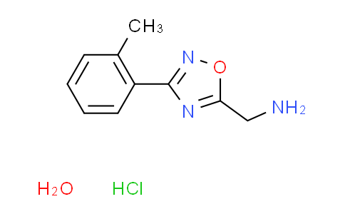 CAS No. 937665-65-1, {[3-(2-methylphenyl)-1,2,4-oxadiazol-5-yl]methyl}amine hydrochloride hydrate