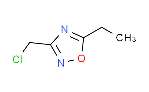 CAS No. 83227-01-4, 3-(chloromethyl)-5-ethyl-1,2,4-oxadiazole