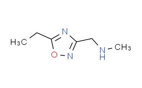 CAS No. 1177321-30-0, 1-(5-ethyl-1,2,4-oxadiazol-3-yl)-N-methylmethanamine