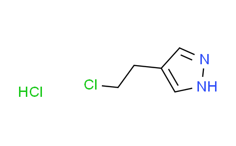 CAS No. 103433-17-6, 4-(2-chloroethyl)-1H-pyrazole hydrochloride