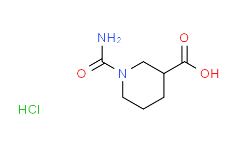 CAS No. 1609407-75-1, 1-(aminocarbonyl)-3-piperidinecarboxylic acid hydrochloride