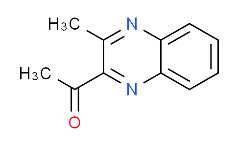 CAS No. 22059-64-9, 1-(3-methylquinoxalin-2-yl)ethanone