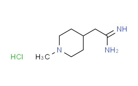 CAS No. 1262771-04-9, 2-(1-methyl-4-piperidinyl)ethanimidamide hydrochloride