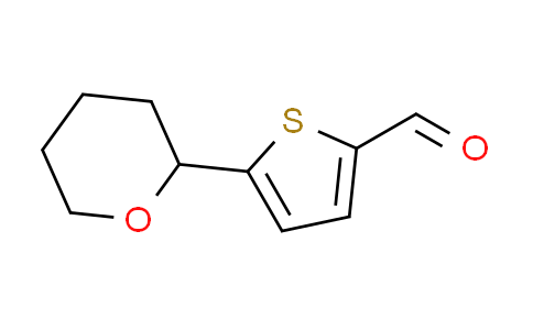 CAS No. 915922-93-9, 5-(tetrahydro-2H-pyran-2-yl)thiophene-2-carbaldehyde