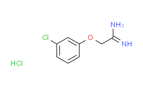 CAS No. 1170125-01-5, 2-(3-chlorophenoxy)ethanimidamide hydrochloride