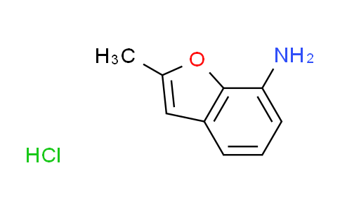 CAS No. 1185300-60-0, (2-methyl-1-benzofuran-7-yl)amine hydrochloride