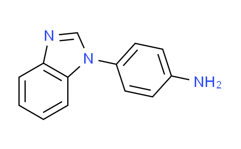 CAS No. 52708-36-8, 4-(1H-benzimidazol-1-yl)aniline