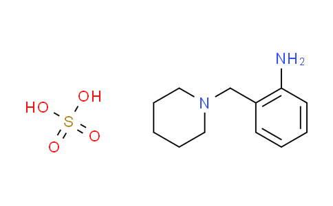 CAS No. 1185494-43-2, 2-(piperidin-1-ylmethyl)aniline sulfate