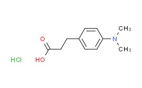 CAS No. 1134691-04-5, 3-[4-(dimethylamino)phenyl]propanoic acid hydrochloride