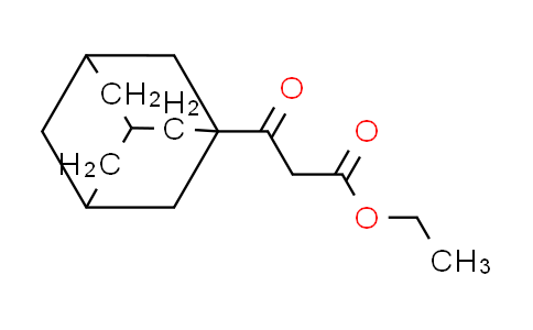 CAS No. 19386-06-2, ethyl 3-(1-adamantyl)-3-oxopropanoate