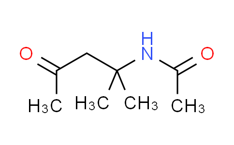CAS No. 40652-47-9, N-(1,1-dimethyl-3-oxobutyl)acetamide