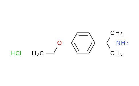 CAS No. 1185442-53-8, [1-(4-ethoxyphenyl)-1-methylethyl]amine hydrochloride