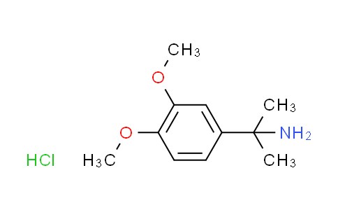 CAS No. 1177778-83-4, [1-(3,4-dimethoxyphenyl)-1-methylethyl]amine hydrochloride