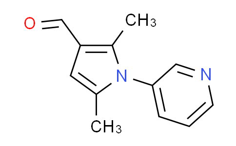CAS No. 35711-47-8, 2,5-dimethyl-1-pyridin-3-yl-1H-pyrrole-3-carbaldehyde