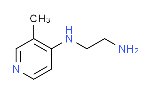 CAS No. 915922-09-7, N-(3-methylpyridin-4-yl)ethane-1,2-diamine