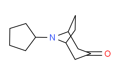 CAS No. 959237-75-3, 8-cyclopentyl-8-azabicyclo[3.2.1]octan-3-one