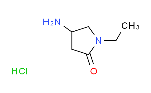 CAS No. 1255718-06-9, 4-amino-1-ethyl-2-pyrrolidinone hydrochloride