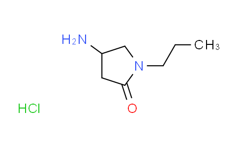 CAS No. 1255717-37-3, 4-amino-1-propyl-2-pyrrolidinone hydrochloride
