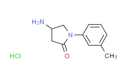 CAS No. 1269052-96-1, 4-amino-1-(3-methylphenyl)-2-pyrrolidinone hydrochloride