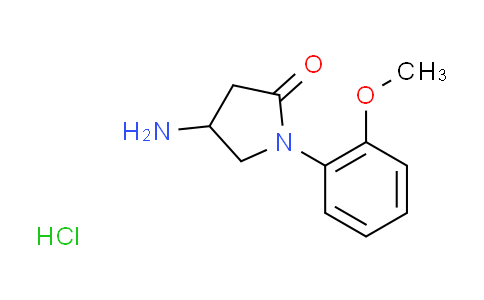 CAS No. 1177283-77-0, 4-amino-1-(2-methoxyphenyl)-2-pyrrolidinone hydrochloride