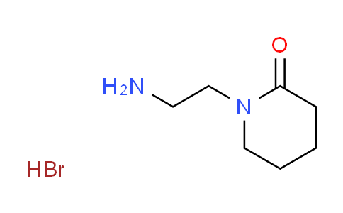 CAS No. 1185303-09-6, 1-(2-aminoethyl)-2-piperidinone hydrobromide