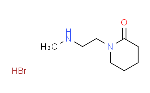CAS No. 1185568-97-1, 1-[2-(methylamino)ethyl]-2-piperidinone hydrobromide