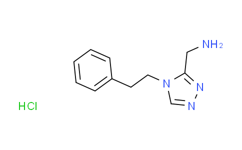 CAS No. 1378180-02-9, {[4-(2-phenylethyl)-4H-1,2,4-triazol-3-yl]methyl}amine hydrochloride