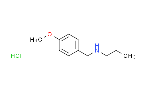 CAS No. 90389-69-8, N-(4-methoxybenzyl)-1-propanamine hydrochloride