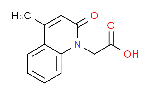 CAS No. 103368-21-4, (4-methyl-2-oxo-1(2H)-quinolinyl)acetic acid