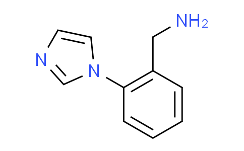 CAS No. 25373-55-1, 1-[2-(1H-imidazol-1-yl)phenyl]methanamine