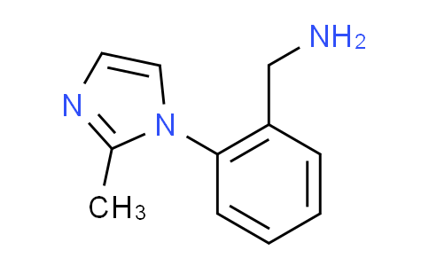 CAS No. 876717-29-2, 1-[2-(2-methyl-1H-imidazol-1-yl)phenyl]methanamine